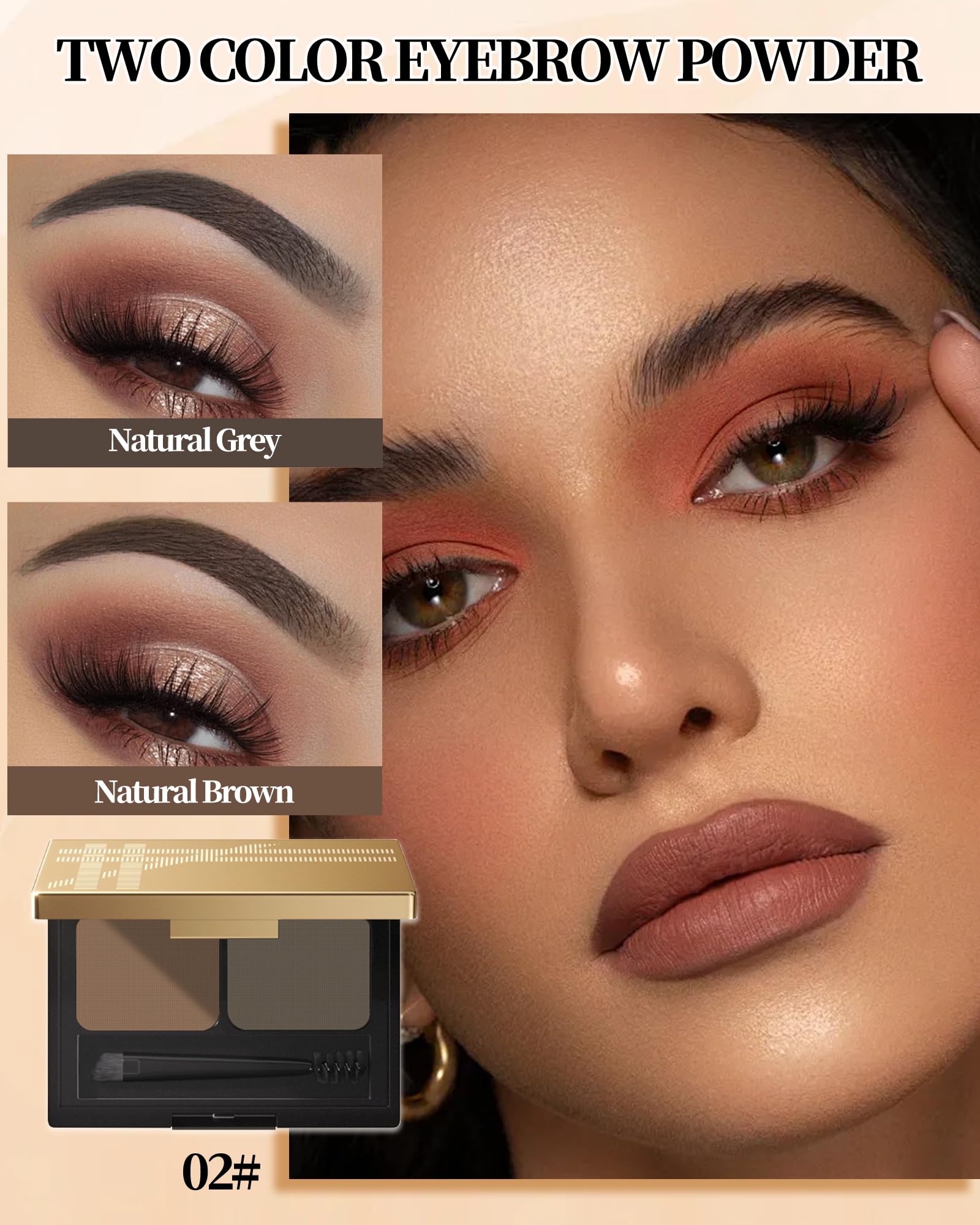 LYSdefeu close-up of the two shades showing blendable texture and precise pigment