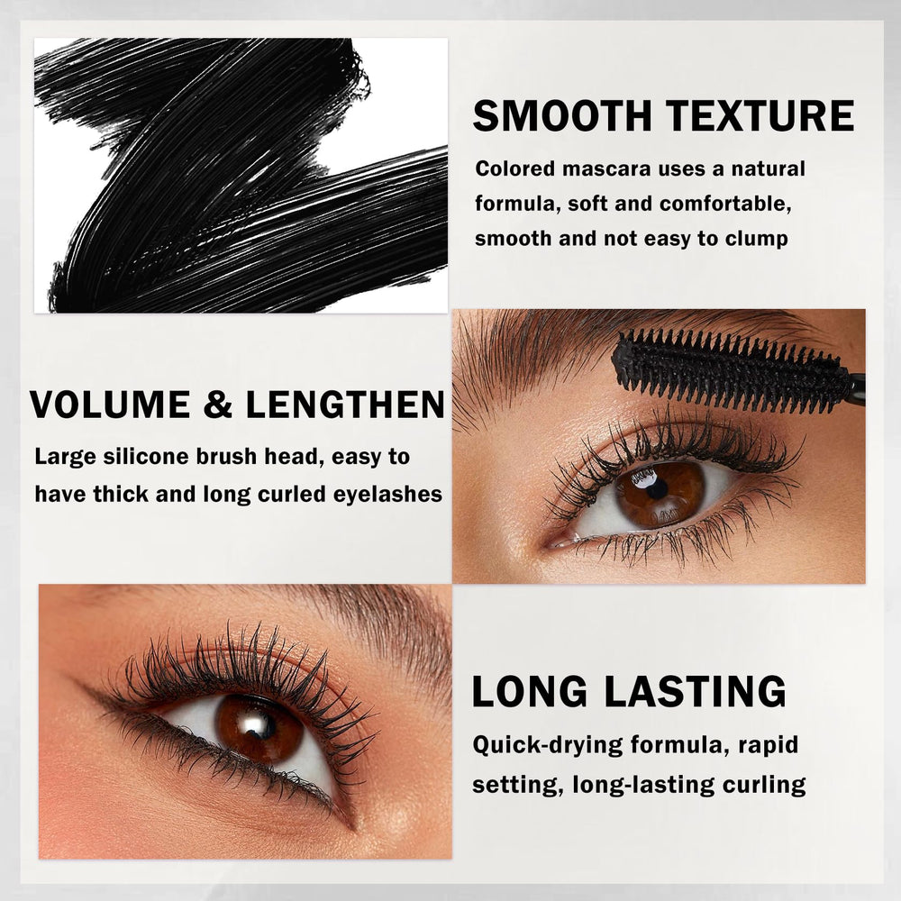 LZXLUKGIR applied on model lashes for dramatic length