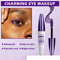 LZXLUKGIR colored eyeliner paired with mascara for defined eyes