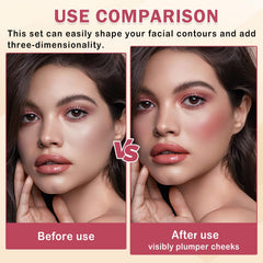 LZXLUKGIR double-ended brush detail demonstrates precise contouring control