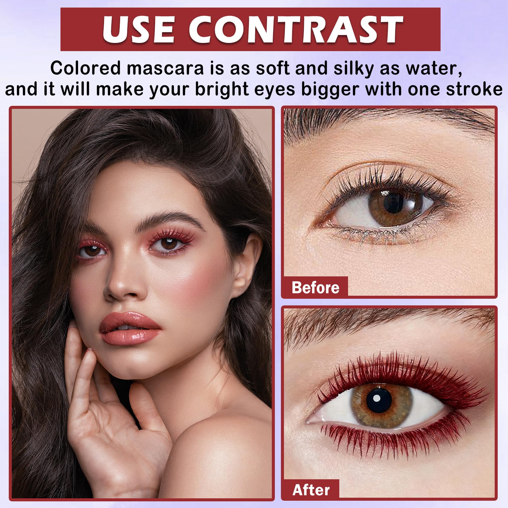 LZXLUKGIR eyeliner tip highlighting precision for crisp colored lines