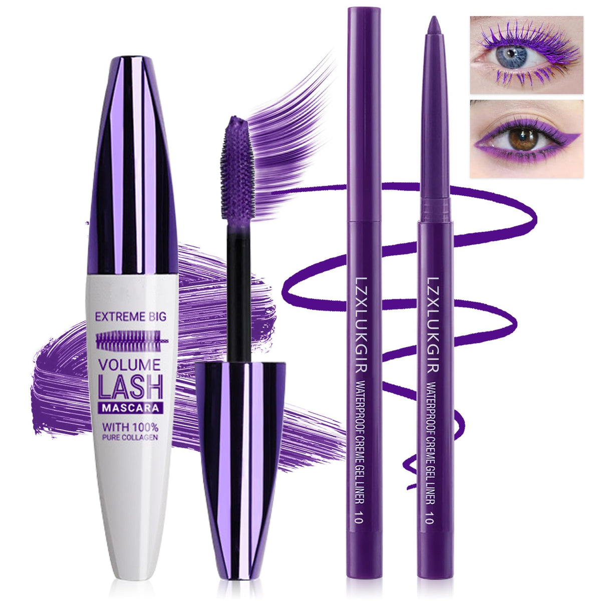 LZXLUKGIR front packaging showing duo and bold purple finish benefiting coordinated looks