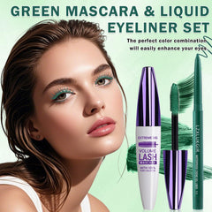 LZXLUKGIR mascara wand close-up demonstrating silicone brush for lash separation