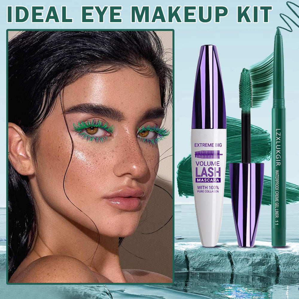 LZXLUKGIR mascara and eyeliner styled in a lifestyle setting for event-ready looks