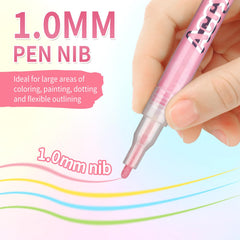 LZXLUKGIR pen drawing a fine line on a fingernail for accuracy