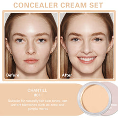 LZXLUKGIR creamy concealer texture close-up for smooth blendability benefit