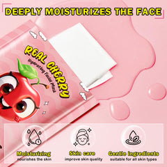 LZXLUKGIR ingredients label featuring hyaluronic acid and fruit extracts for gentle hydration