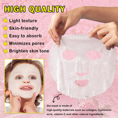 LZXLUKGIR mask pack in an adult hand showing scale and single-use convenience