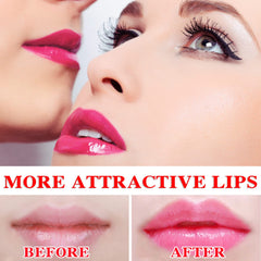 LZYLLS lip application before and after showing personalized color benefit