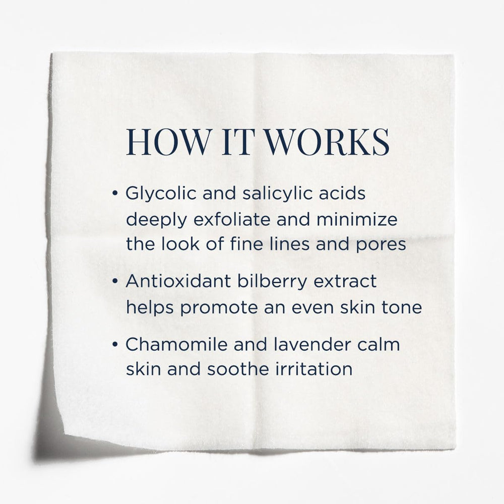 m-61 open box showing eight individual pads for controlled single-use professional treatments