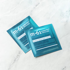 m-61 pad applied on hand demonstrating easy use and single-minute treatment benefit