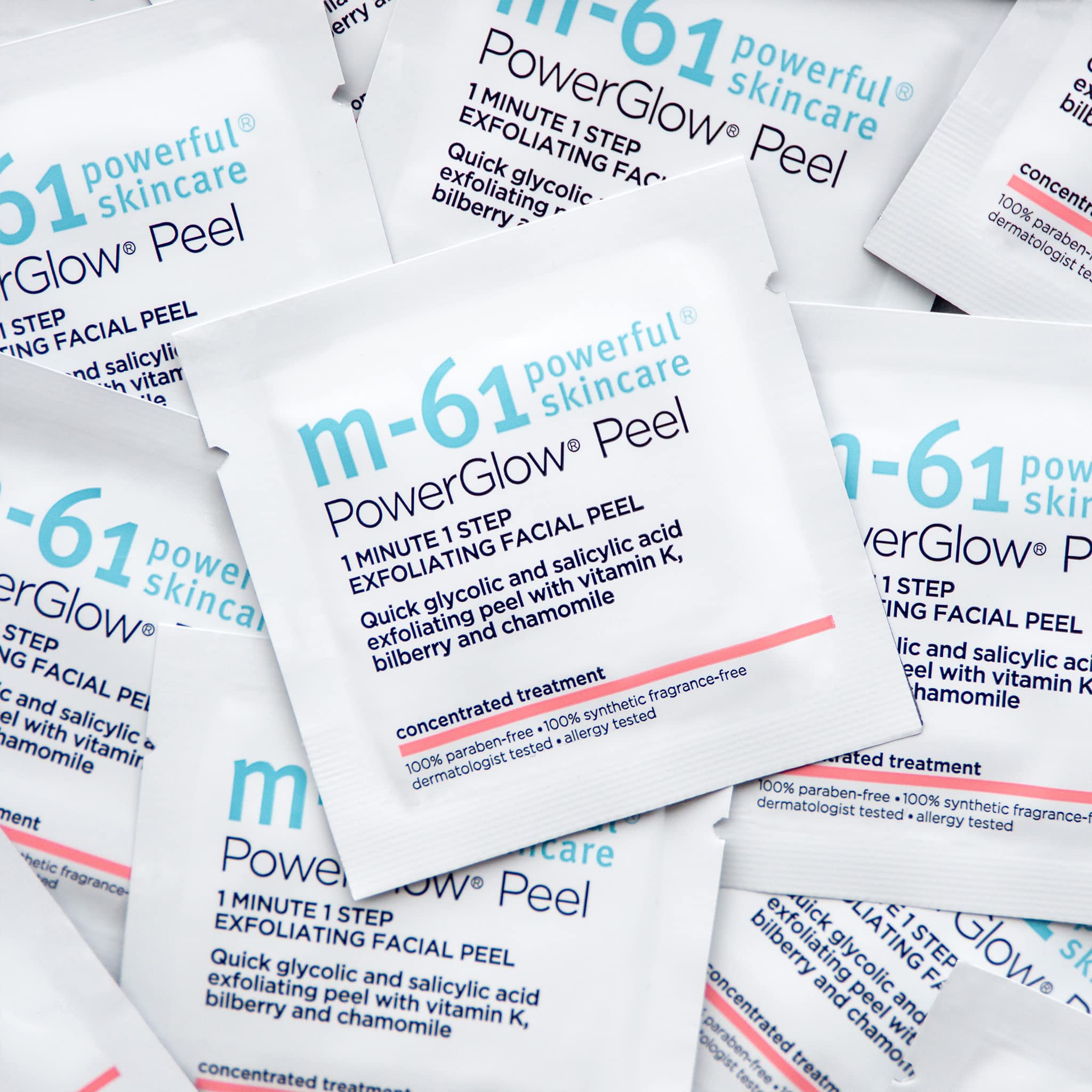 m-61 poweglow pad close-up texture showing saturated surface for even application