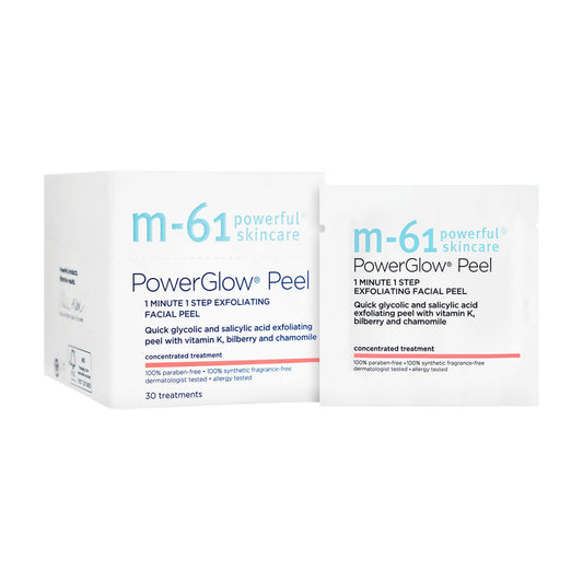 m-61 front packaging showing jar and branding for easy recognition and shelf appeal