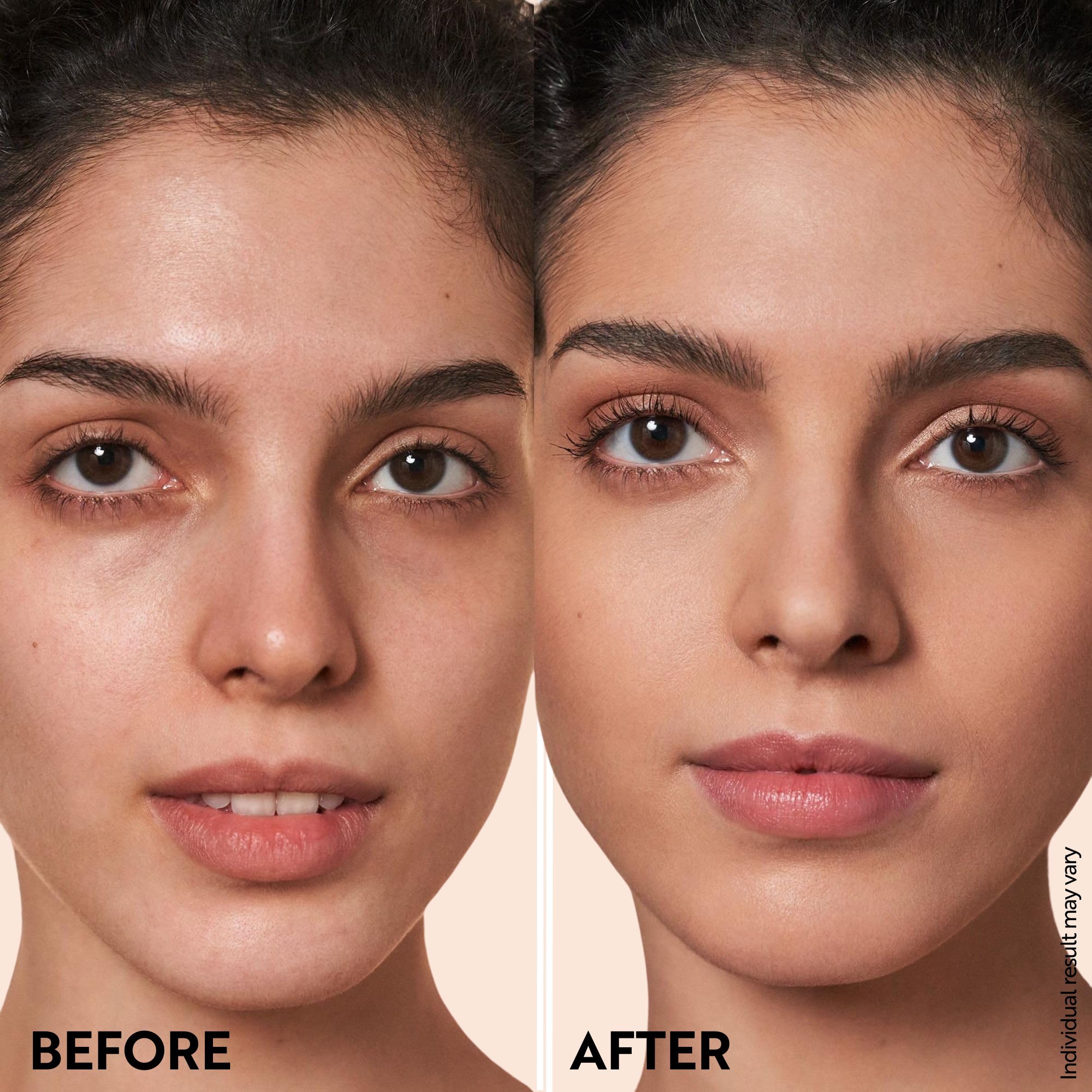 M. Asam mousse applied with a brush for smooth, even coverage