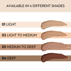 M. Asam application on model with fair skin showing natural matte benefit