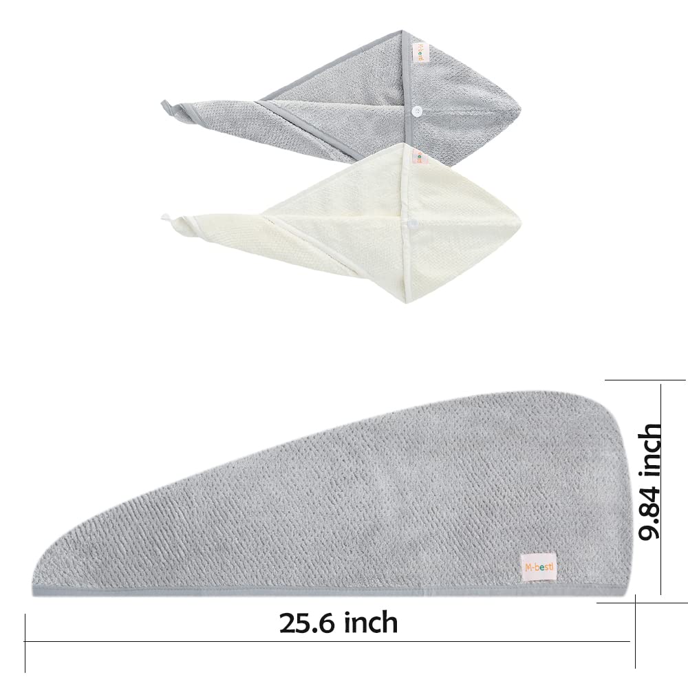 M-bestl beige and gray wraps neatly folded after washing for durable reuse