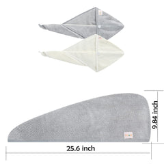 M-bestl beige and gray wraps neatly folded after washing for durable reuse