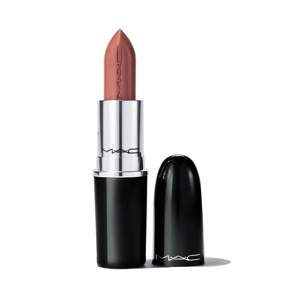 MAC Lustre Hug Me front closed showing sleek case and portability