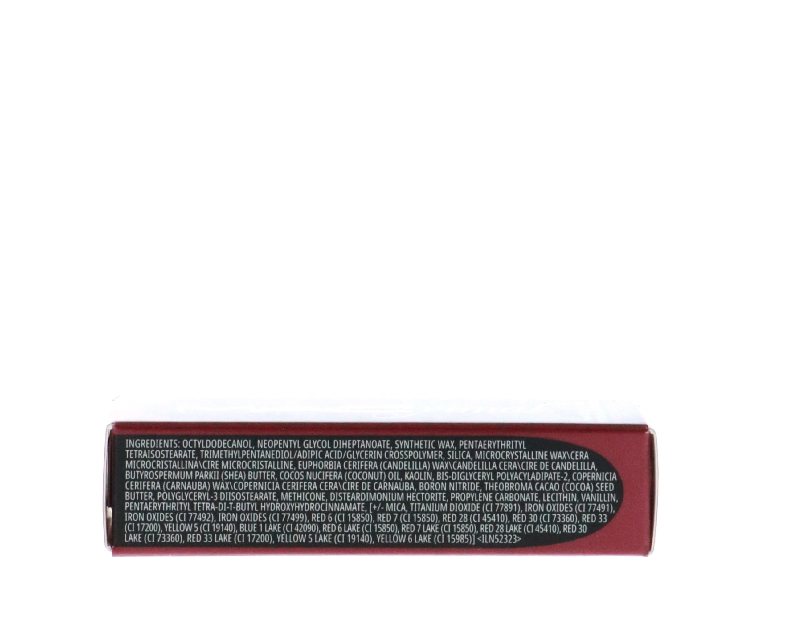 MAC Macximal silky matte on model, lifestyle portrait showing wearable bold red finish
