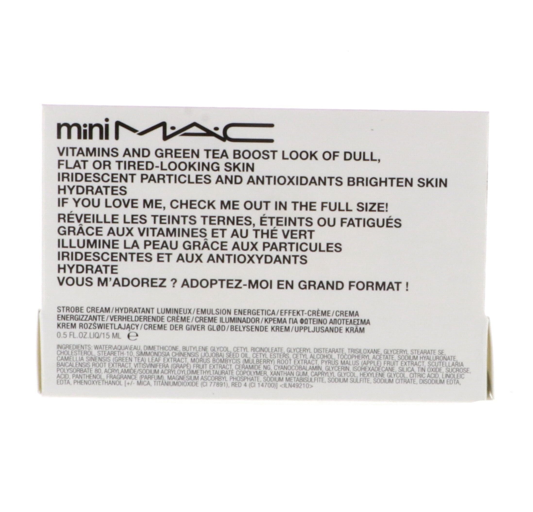 M.A.C Pinklite creamy texture close-up with pink pearls, demonstrates smooth blendable finish