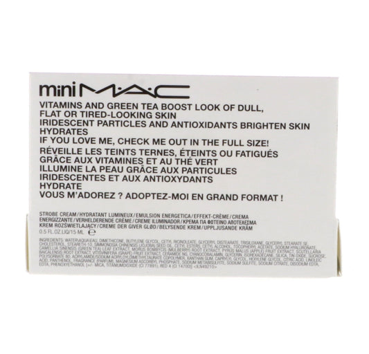 M.A.C Pinklite creamy texture close-up with pink pearls, demonstrates smooth blendable finish