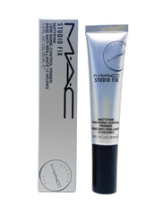 MAC Studio Fix Mattifine front packaging showing bottle and label for easy identification and use