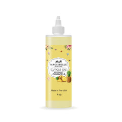 Maccibelle pineapple refill front bottle showing product and volume benefit