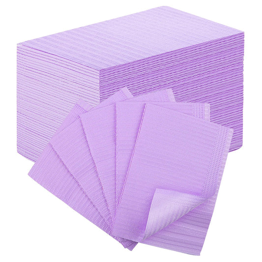 Machine-Ya front packaging showing 50 purple disposable nail mats for quick restocking