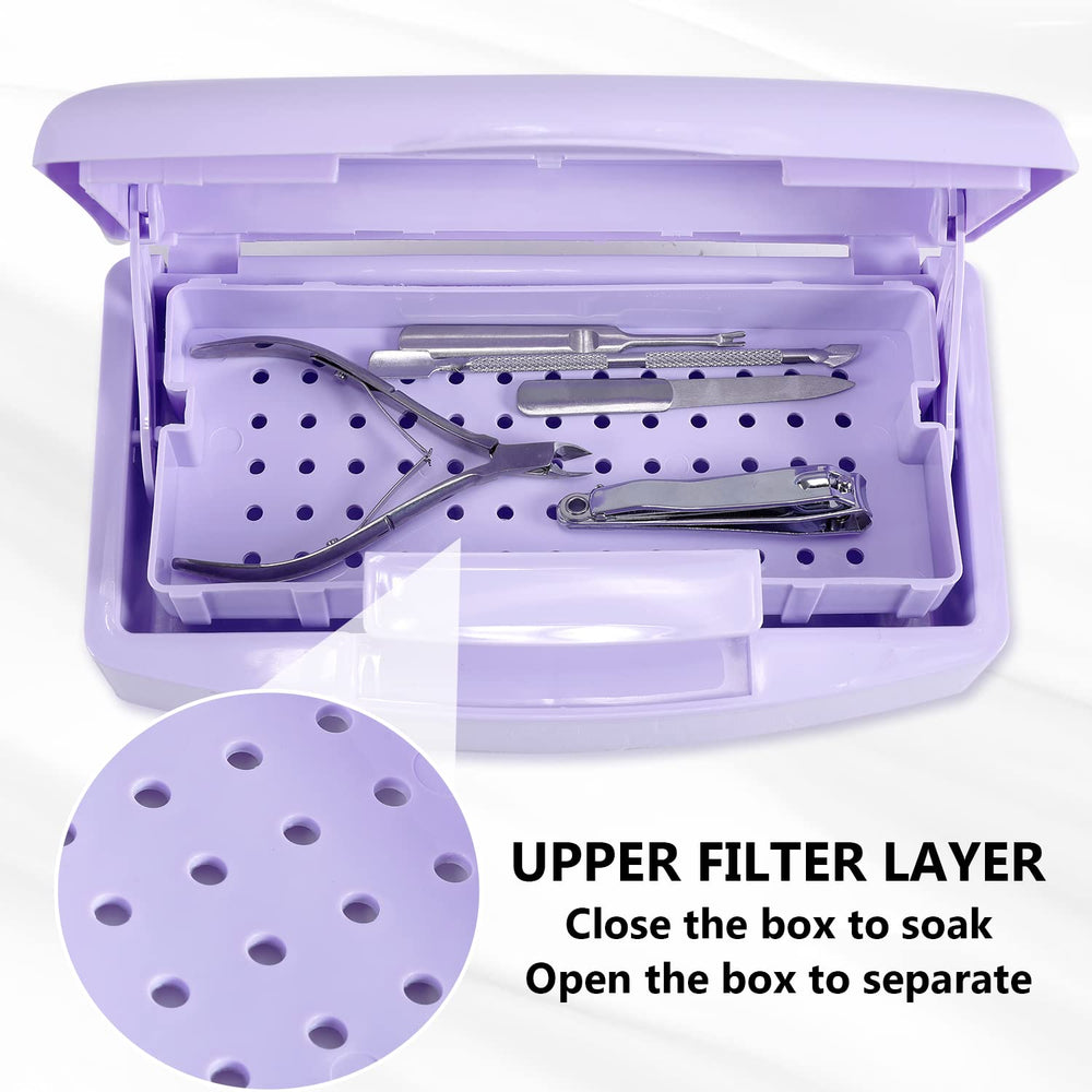 Machine-Ya perforated tray closeup showing raised tray for safe tool drainage