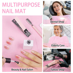 Machine-Ya mat in salon setting creating hygienic tidy professional space