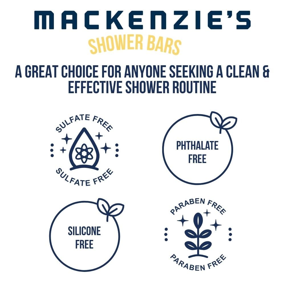 MACKENZIE'S bar in a beach kit illustrating post-sun refresh benefit