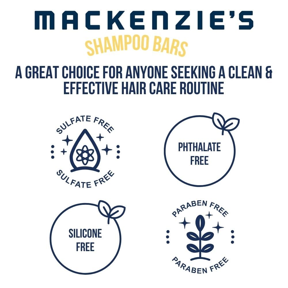MACKENZIE'S bar held in hand to show travel scale and space-saving advantage