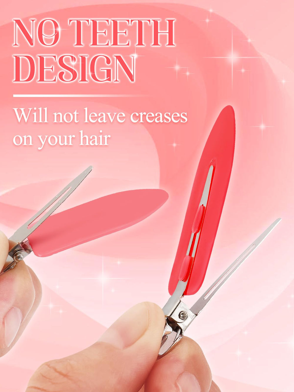 MADHOLLY clip holding bangs without crease, keeps hair smooth