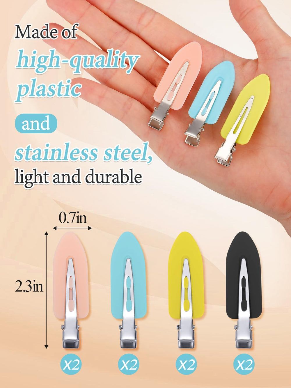 MADHOLLY clips on bathroom counter for easy daily makeup and skincare use