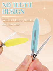 MADHOLLY smooth inner surface detail preventing creases and protecting hair