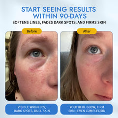 MAELOVE Moonlight texture close-up drop on skin, demonstrates lightweight absorption benefit