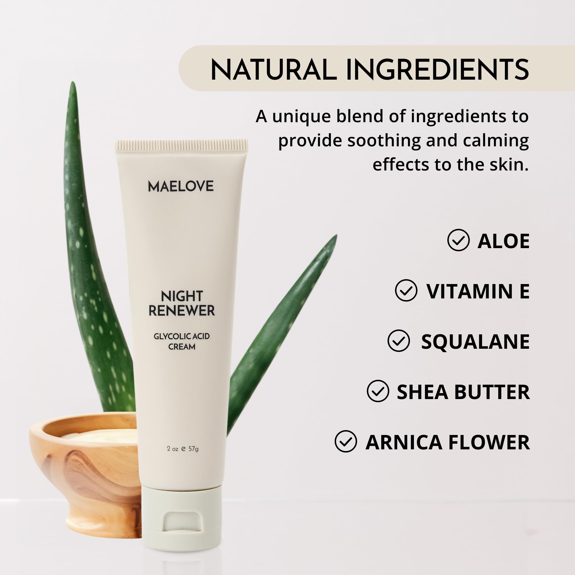 MAELOVE applying cream on hand demonstrating gentle absorption benefit