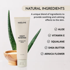 MAELOVE applying cream on hand demonstrating gentle absorption benefit