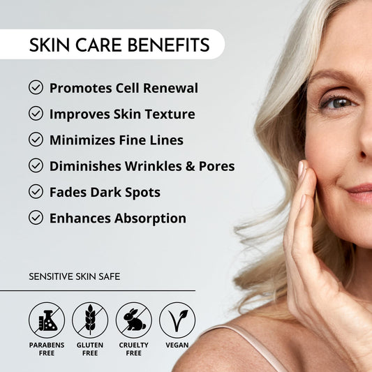 MAELOVE cream texture close-up highlighting smooth hydration benefit