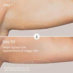 MAËLYS B-FLEX cream texture swiped to show lightweight finish