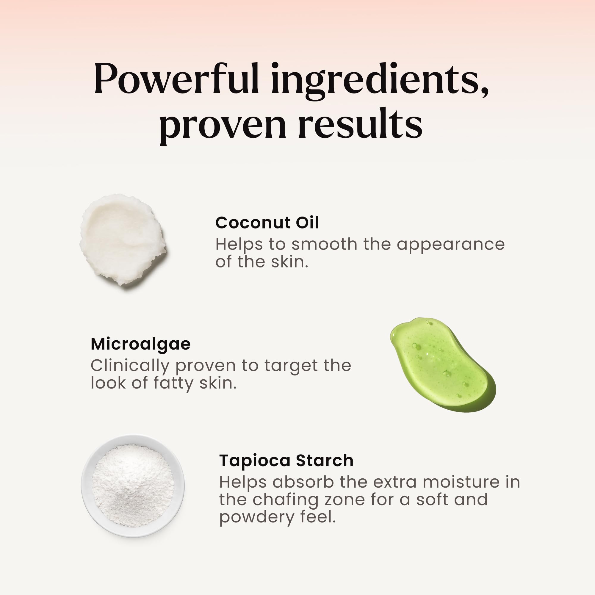 MAËLYS tapioca starch visual highlighting moisture-absorbing benefit