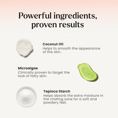MAËLYS tapioca starch visual highlighting moisture-absorbing benefit