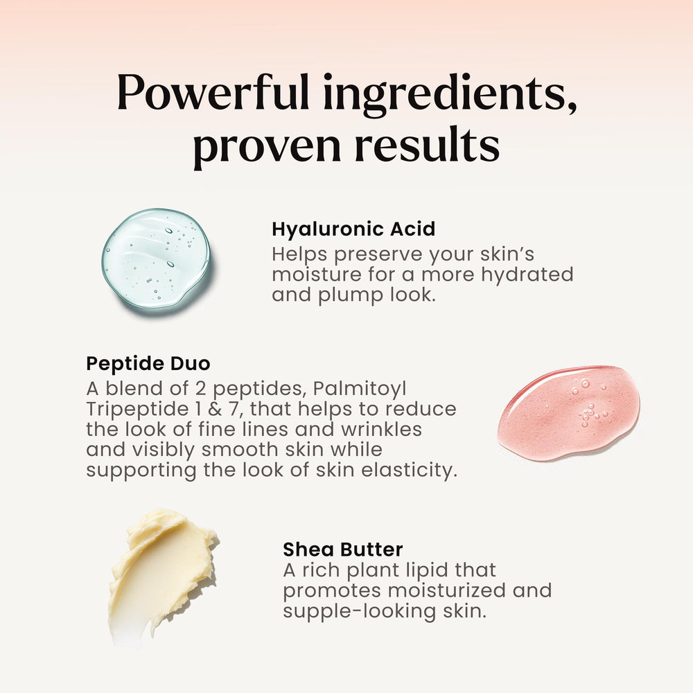 MAËLYS B-GLOSSY next to a hand for clear size and 3.4 fl oz scale reference