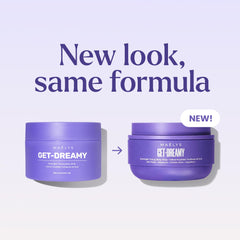 Hand applying MAËLYS to thigh for smoothing and improved skin feel