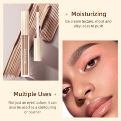 MAEPEOR before-and-after eye photo showing visible definition and long-wear benefit