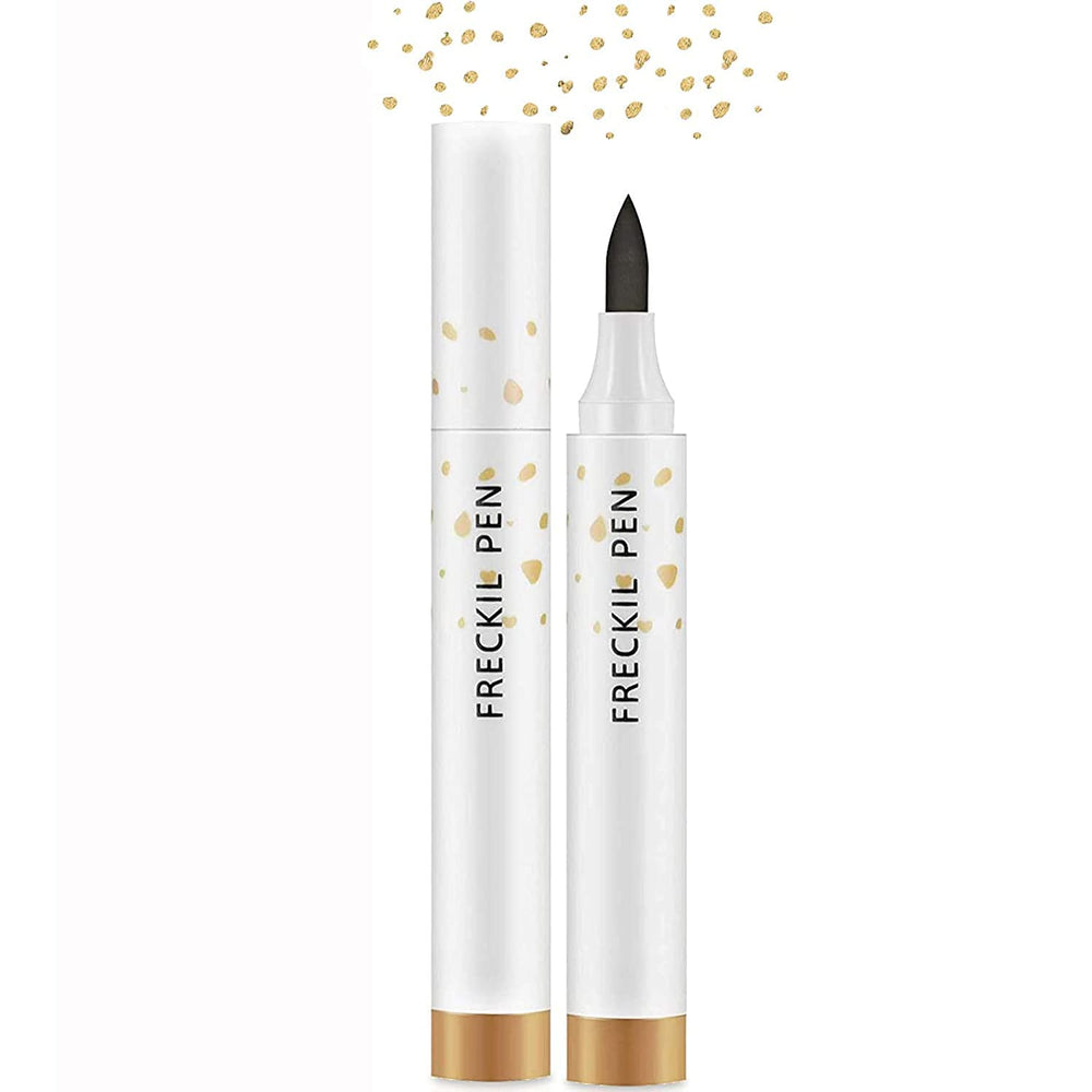 MAEPEOR freckles pen front view showing packaging and compact design benefit easy storage