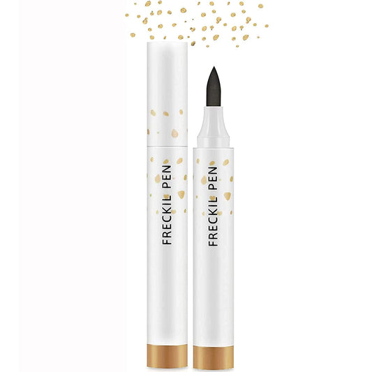 MAEPEOR freckles pen front view showing packaging and compact design benefit easy storage