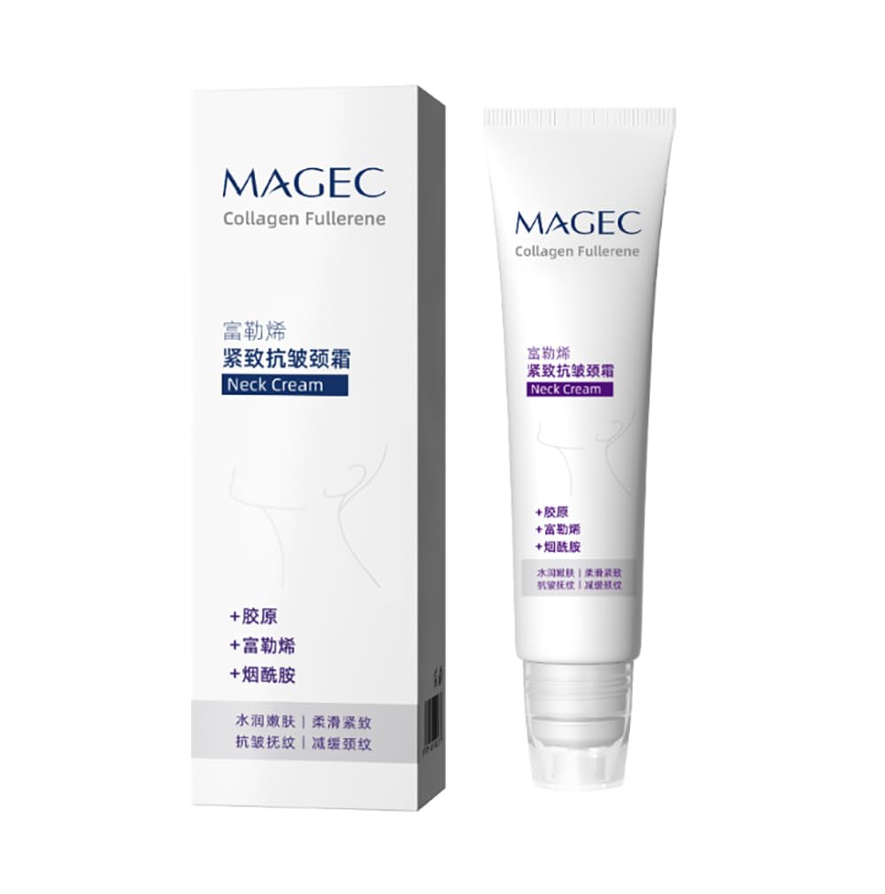 Magec jar front view showing product and benefit of firming treatment