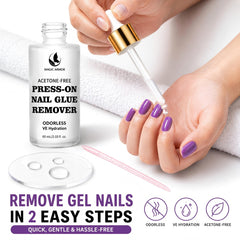 MAGIC ARMOR crystal stick close-up for gentle nail lifting benefit