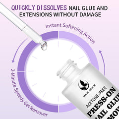 MAGIC ARMOR dropper dispensing precise drops for clean application